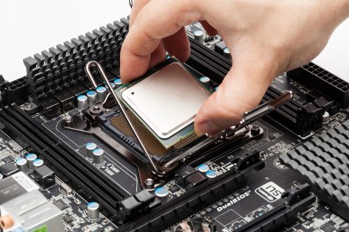 CPU mit mehreren Kernen auf Mainbaord