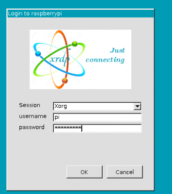 login auf dem raspberry pi