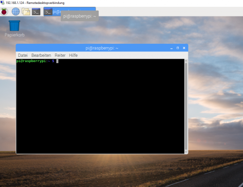 Remotezugriff auf den Raspberry pi