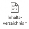 Inhaltsverzeichnis Word