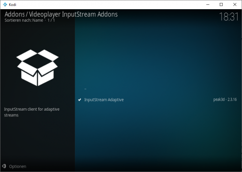 Kodi InputStream Adaptive