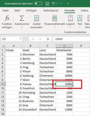 Excel Quell-Datei Wert ändern