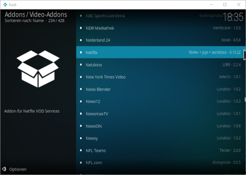 kodi netflix video-addon netflix