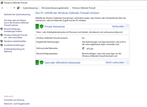 Windows Defender Firewall