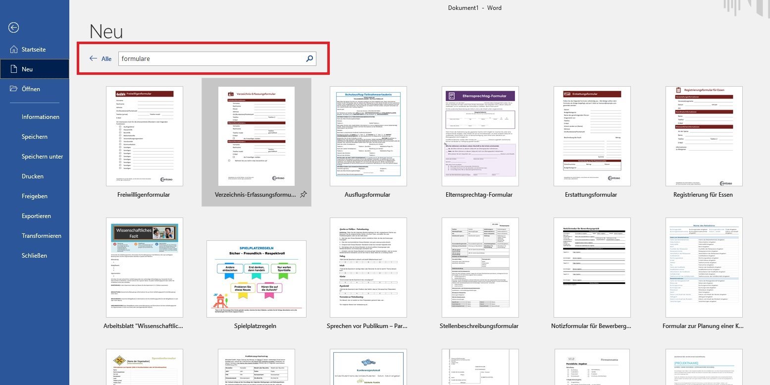 Formular mit Word erstellen So erstellen Sie ein ausfüllbares Dokument