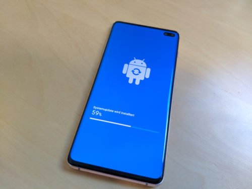 Hand verbindet sich nicht mit WLAN: Betriebssystem auf Galaxy S10 updaten