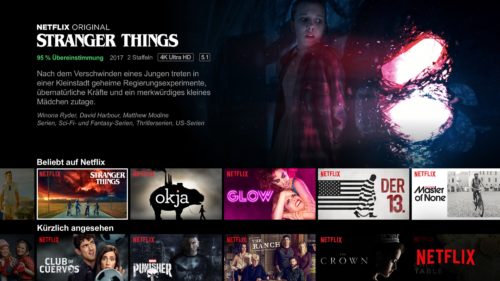 Netflix Serienübersicht