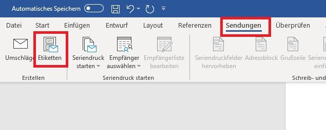 Etiketten In Word Erstellen Und Drucken So Einfach Gelingt Es