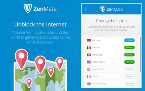 ZenMate für Chrome, Android und iOS
