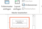 Folienmaster in PowerPoint erstellen