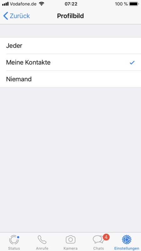 Whatsapp Kontakt Blockiert Profilbild Sichtbar