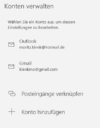 deaktivieren einrichten windows mail