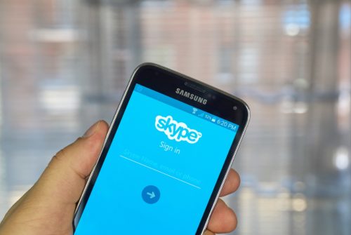 Skype auf dem Handy
