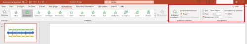 Animationen in PowerPoint einstellen
