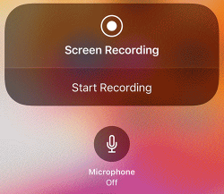 iPhone Screen Recording