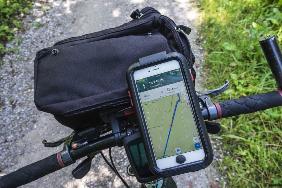 Die beste Fahrrad Navi App fürs Smartphone eine