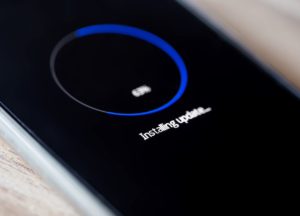 Firmware-Update auf einem Samsung-Smartphone