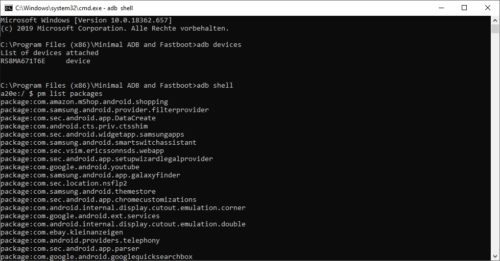 Minimal ADB and Fastboot in Windows 10