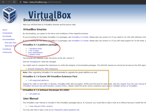 Anleitung Virtualbox
