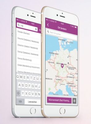 Kostenlose Dating Apps: Screenshot der Lovoo App