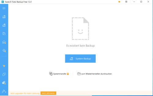 Easeus Todo Backup bietet auch DAtei-BAckup in der Free-Version