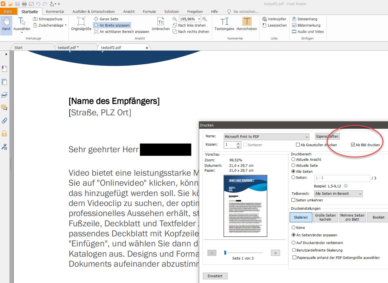 Bild Datei Als Pdf Speichern