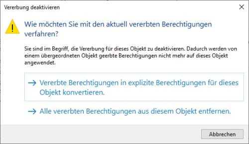 Software Reporter Tool Vererbungen deinstallieren