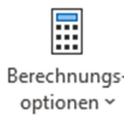 Excel automatisch berechnen