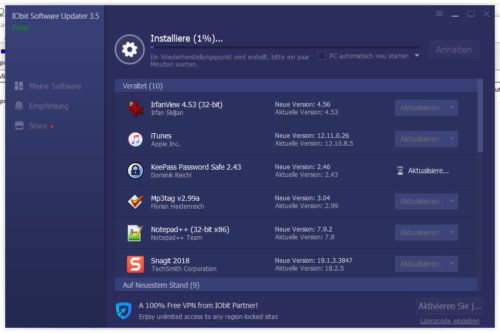 iobit Software Updater