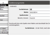sverweis excel