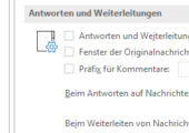 Fenster von Mails in Outlook automatisch schließen