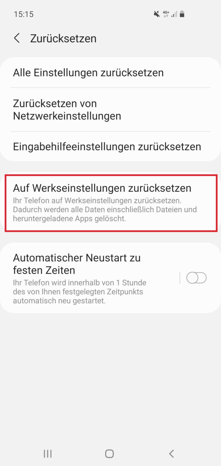 Handy zurücksetzen So resetten Sie iPhone und AndroidGerät Tipps & Tricks
