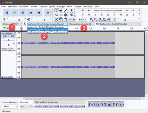 Mit audacity spotify rippen