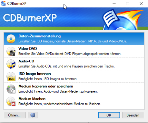 CDburnerXP