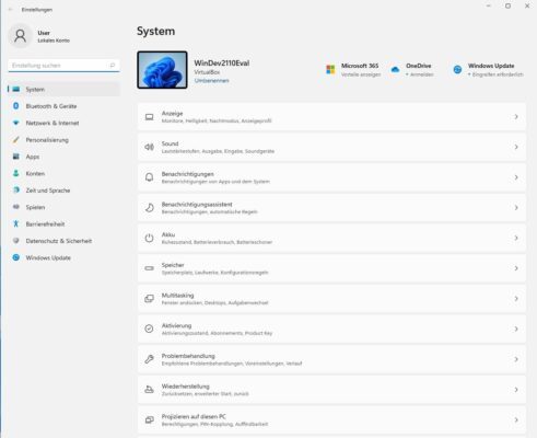 Sie können in Windows 11 viele Einstellungen optimieren