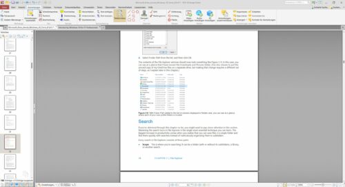 Anmerkungen in PDF XChange Editor Free