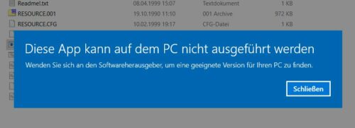 DOS-Programme unter Windows 10 können ohne fremde Tools nicht mehr ausgeführt werden.