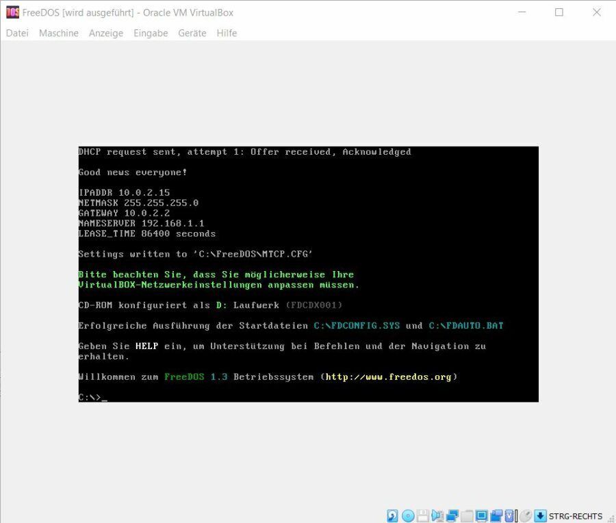 DOSProgramme unter Windows 10 und Windows 11 Tipps & Tricks
