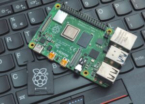 Raspberry Pi mit Speicherkarte