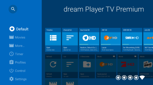 über fritzbox tv schauen mit Dream Player TV