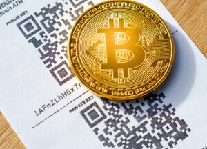 Paper Wallet mit Bitcoin