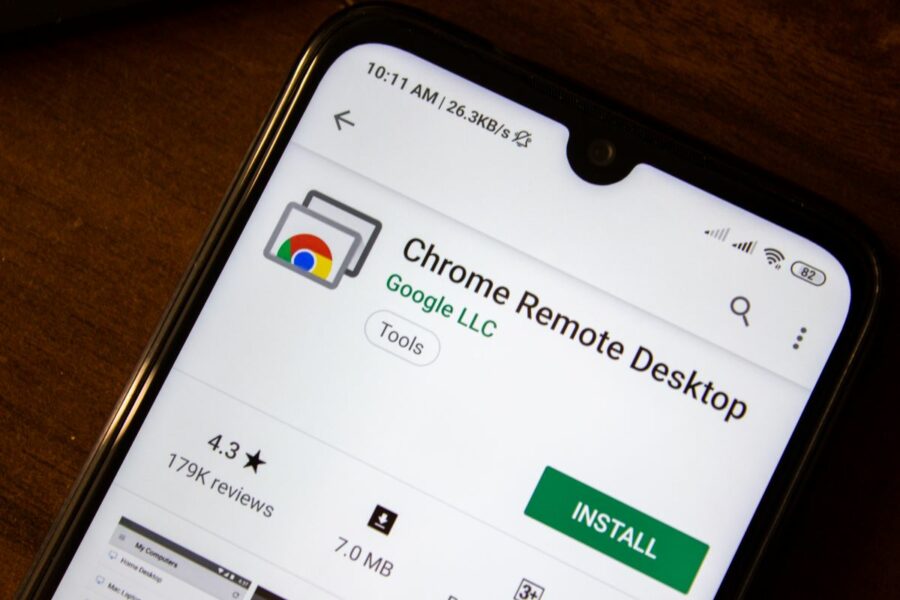 chrome remote desktop