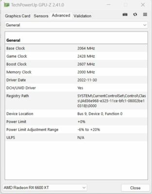 Tools wie GPU-Z zeigen genaue Infos zur verwendeten Grafikkarte an.