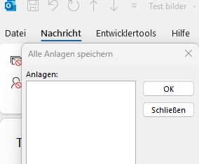 Alle Anlagen speichern fehlt