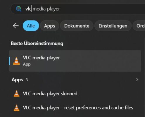 VLC Reset Cache