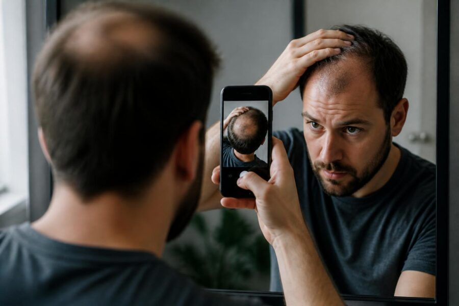 Haarausfall und KI: Kann dein Smartphone deine Glatze vorhersagen?