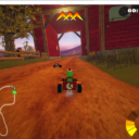 SuperTuxKart im Rennen SuperTuxKart im Rennen