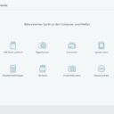 Auswahl externer Datenträger Auswahl externer Datenträger