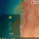 Linux Deepin mit Taskleiste und Startmenü Linux Deepin mit Taskleiste und Startmenü