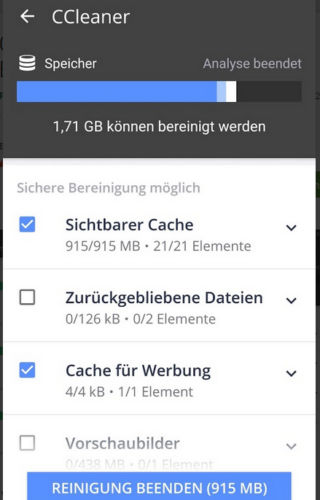 CCleaner Android CCleaner Android deutsch